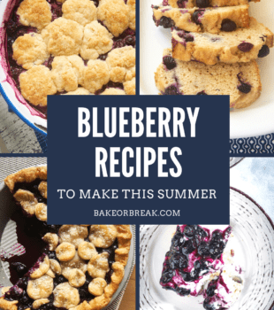 Blueberry Recipes to Make This Summer bakeorbreak.com
