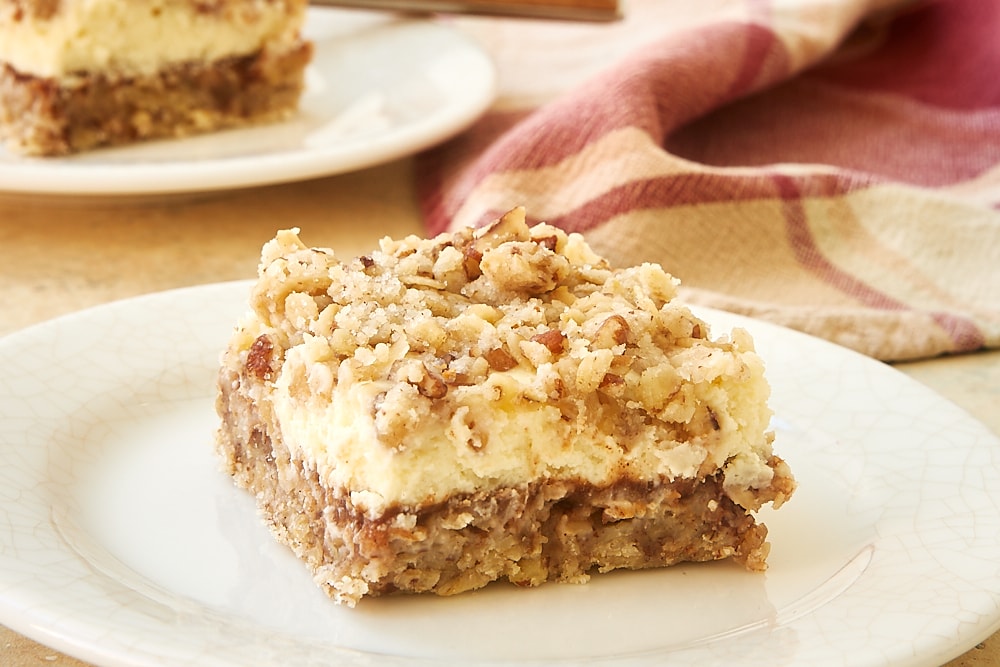 Apple Butter Cream Cheese Oat Bars Bake or Break