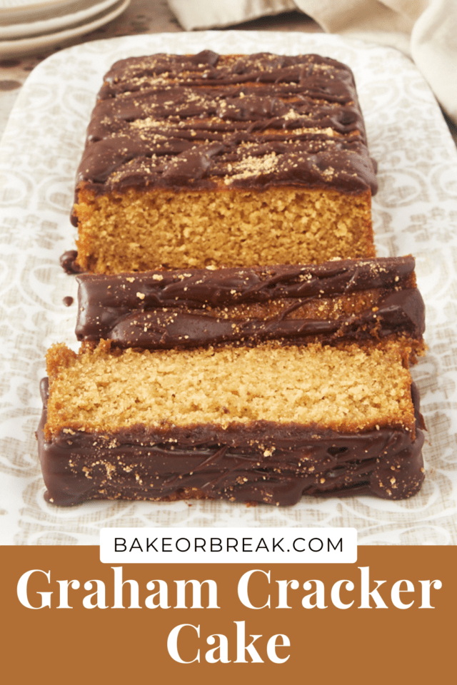 Graham Cracker Cake bakeorbreak.com