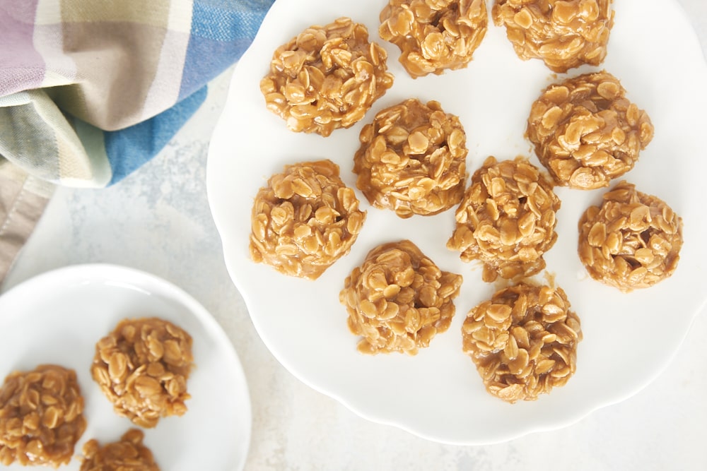 No-Bake Peanut Butter Oatmeal Cookies | Bake or Break