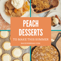 Peach Desserts to Make This Summer bakeorbreak.com