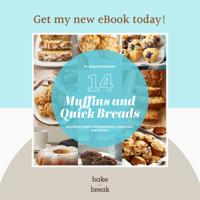 Get my new eBook today! 14 Muffins and Quick Breads