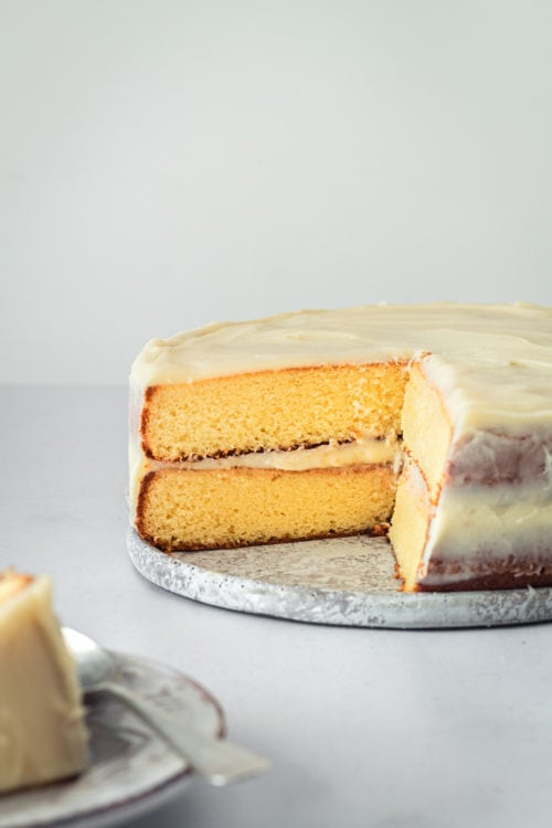 Caramel Cake With Cream Cheese Frosting Bake or Break