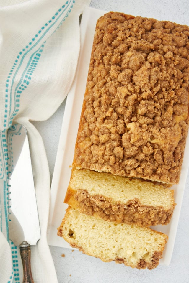 Easy Sour Cream Coffee Cake Loaf | Bake or Break