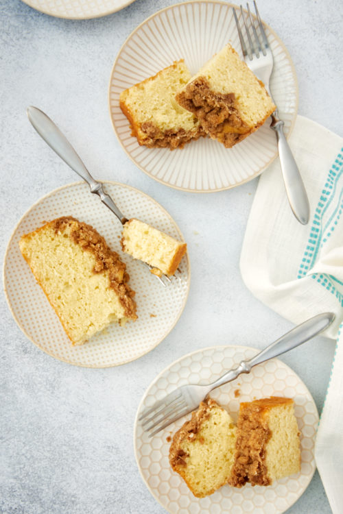 Easy Sour Cream Coffee Cake Loaf Bake or Break