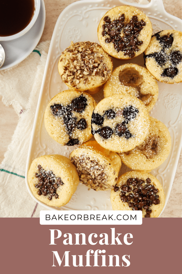 Pancake Muffins bakeorbreak.com