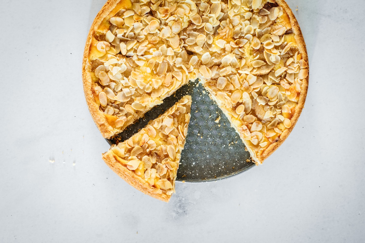 Almond Pear Cream Cheese Tart Bake or Break