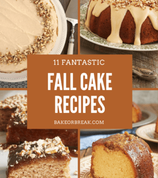 11 Fantastic Fall Cake Recipes bakeorbreak.com