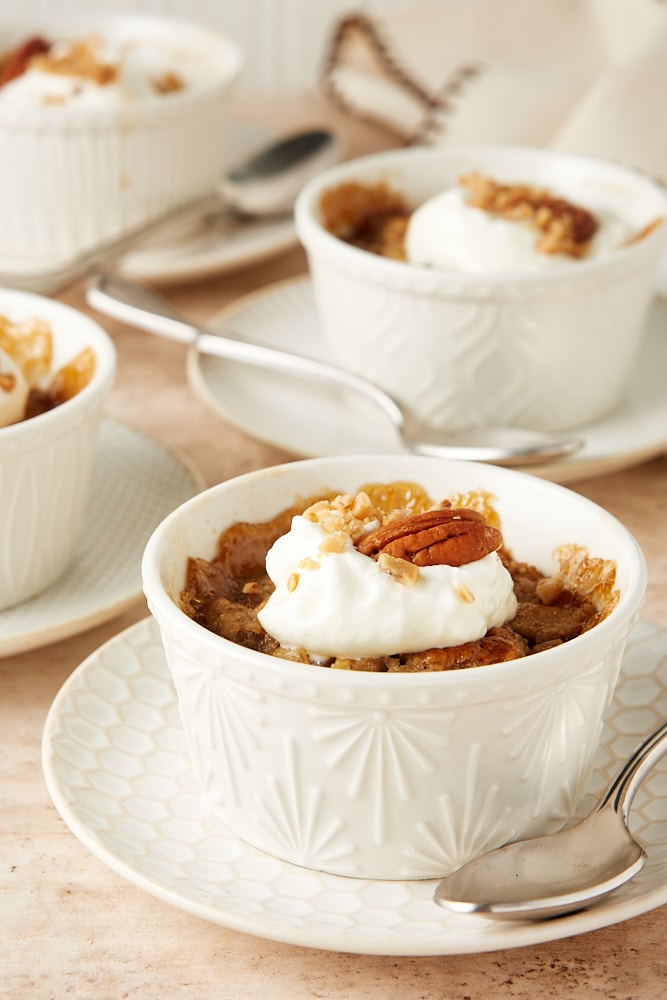 Ginger Pear Pudding Cakes | A Small Batch Fall Dessert