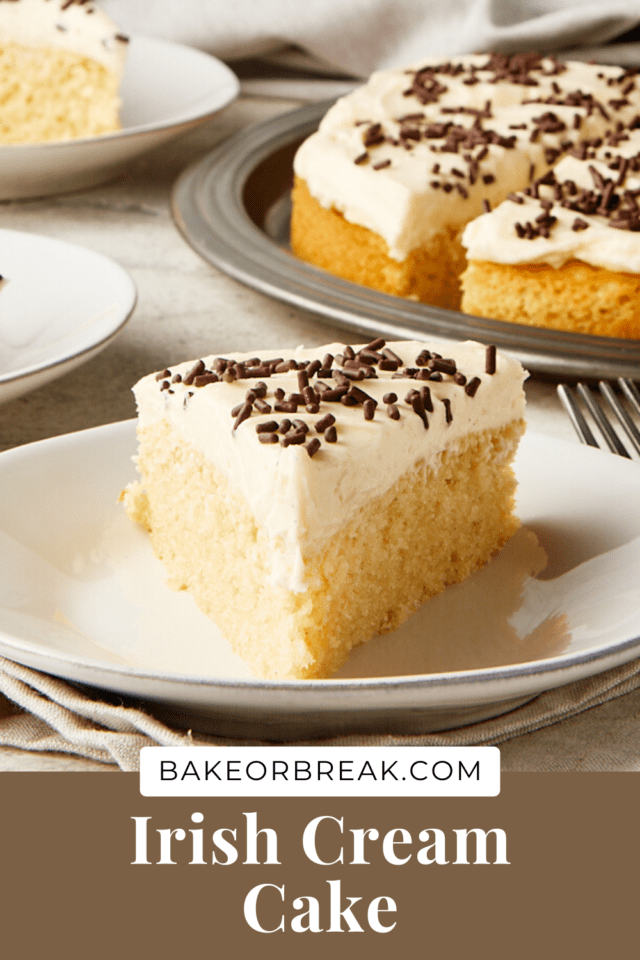 Irish Cream Cake bakeorbreak.com