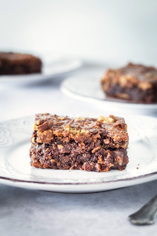 Caramel Coconut Pecan Brownies | Bake or Break