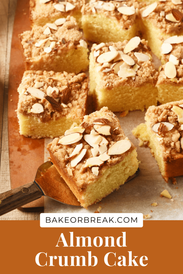 Almond Crumb Cake bakeorbreak.com