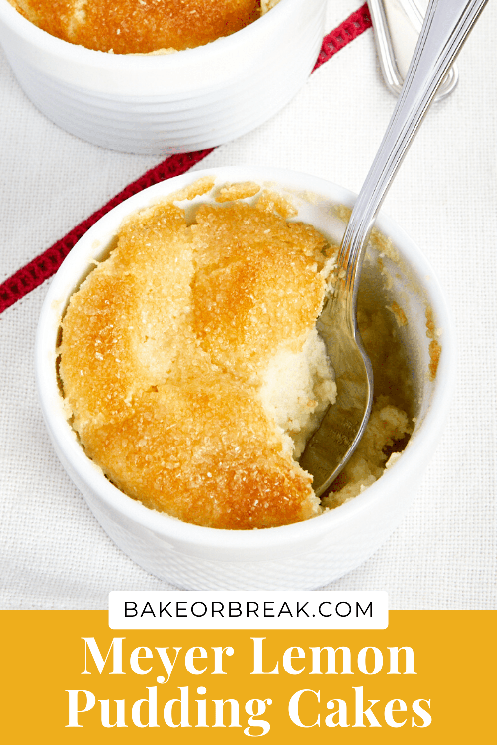 Meyer Lemon Pudding Cakes - Bake or Break