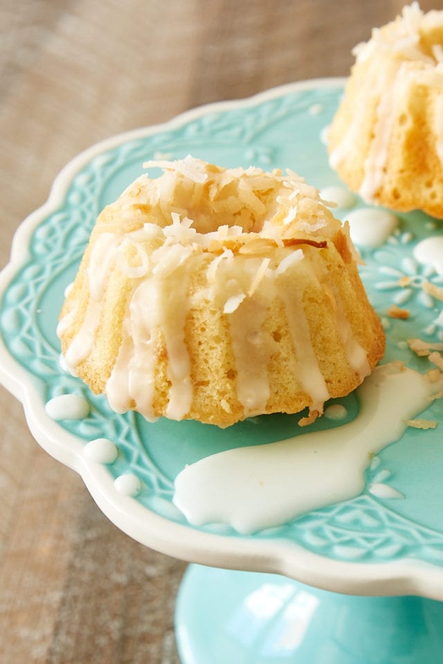 Mini Coconut Bundt Cakes Bake or Break