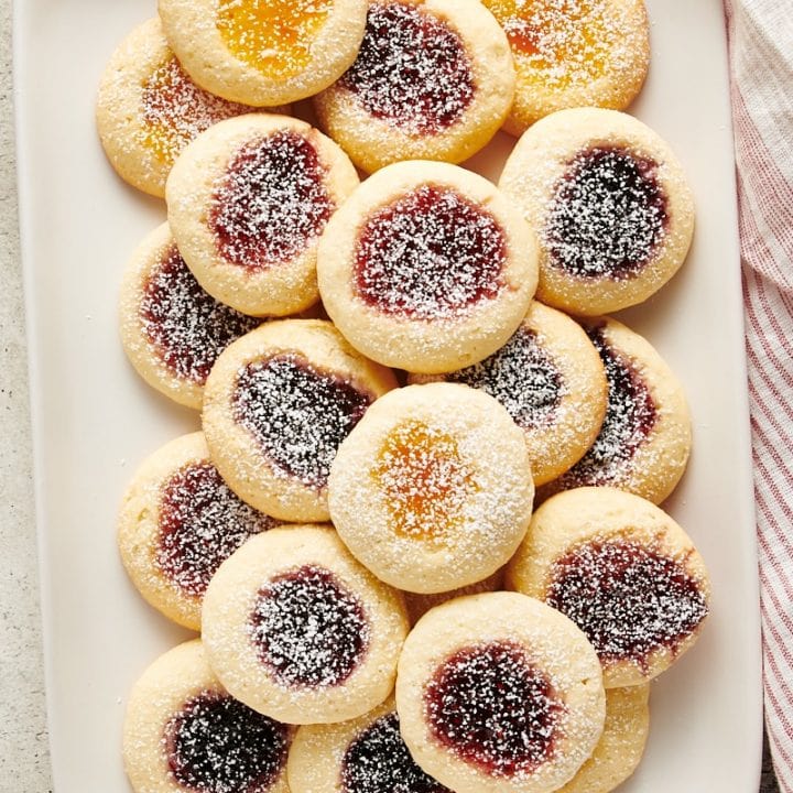 Jam Filled Cream Cheese Thumbprint Cookies Recipe Cart 9238