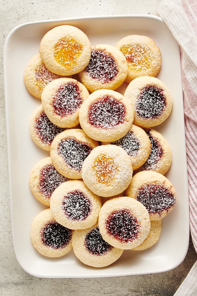 Jam Filled Butter Cookies Recipe