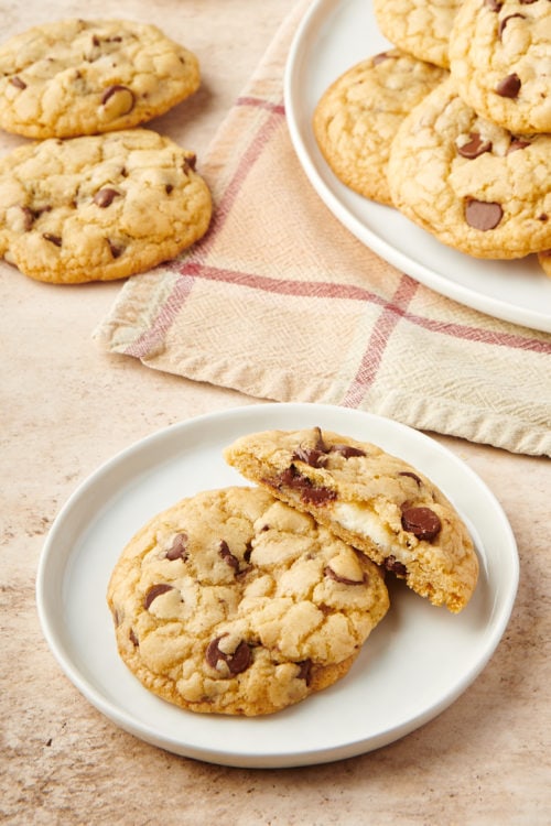 Cheesecake Stuffed Chocolate Chip Cookies Bake Or Break 0365