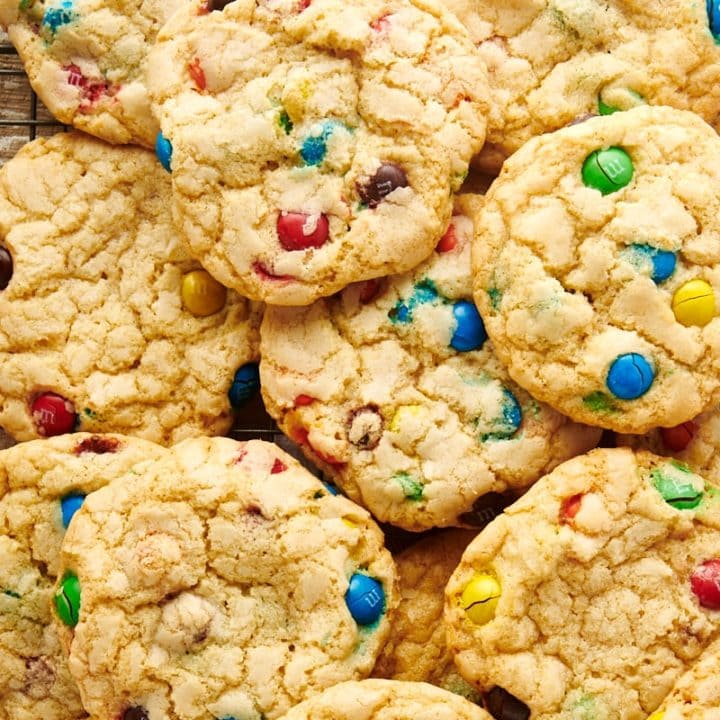 BEST M&M Cookies - Olga in the Kitchen
