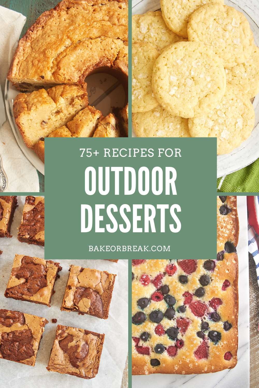 75+ Recipes for Outdoor Desserts bakeorbreak.com