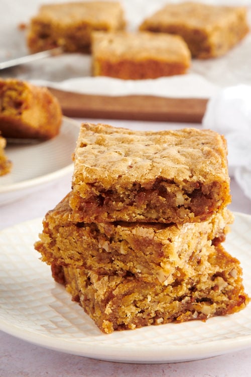 Small Batch Blondies Recipe Bake Or Break