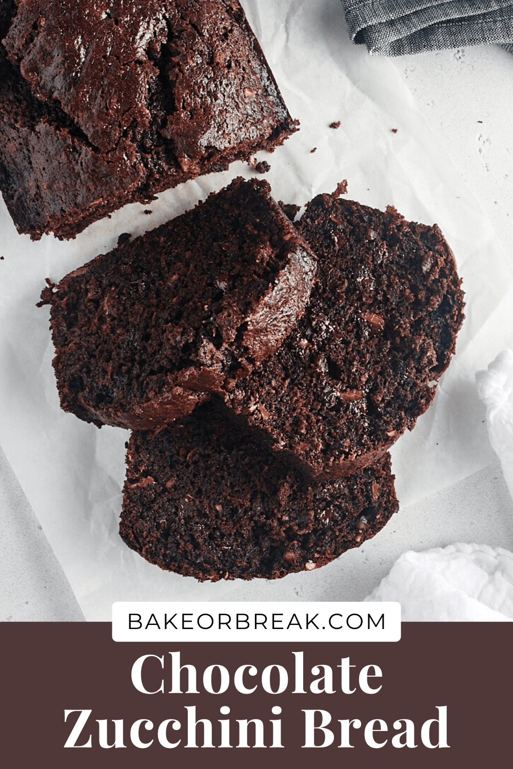 Delicious Chocolate Zucchini Bread Recipe - Bake or Break