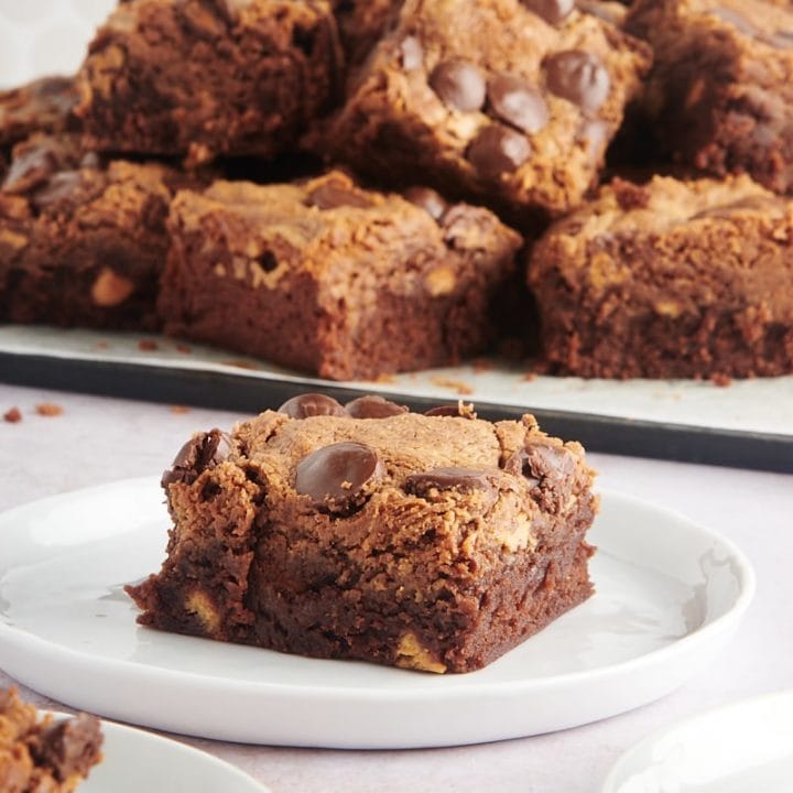 Peanut Butter Brownies-image