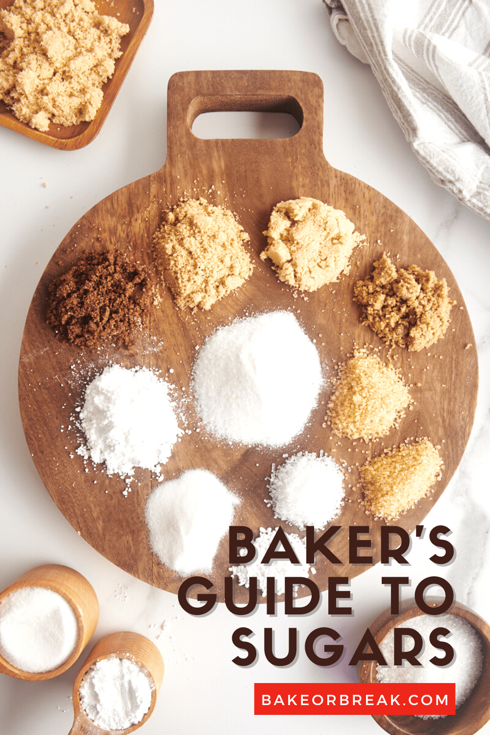 Types of Sugar for Baking and Cooking