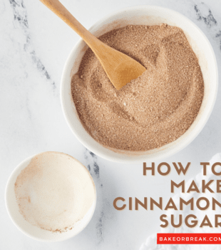 How to Make Cinnamon Sugar bakeorbreak.com