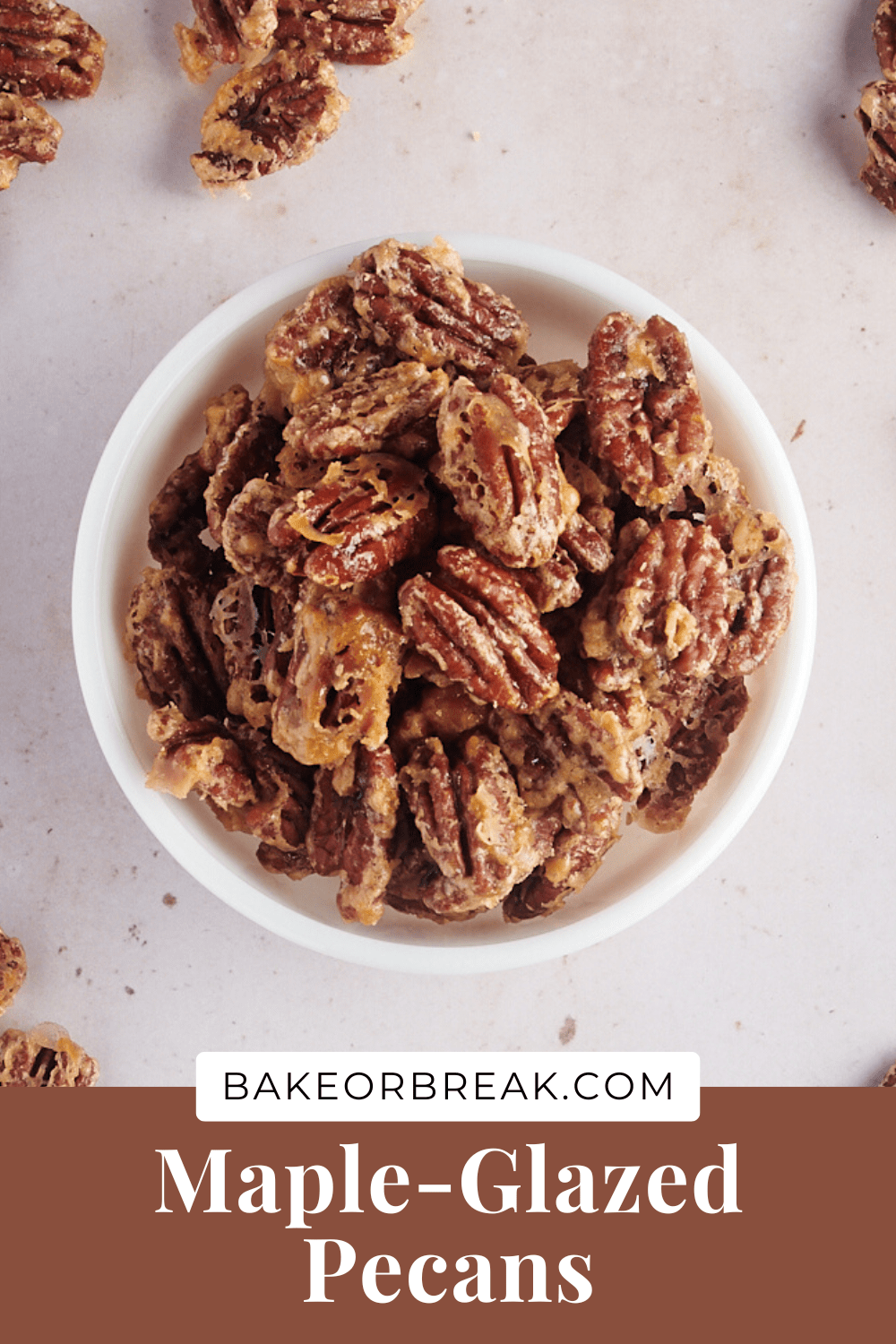 Glazed Pecans Bake or Break