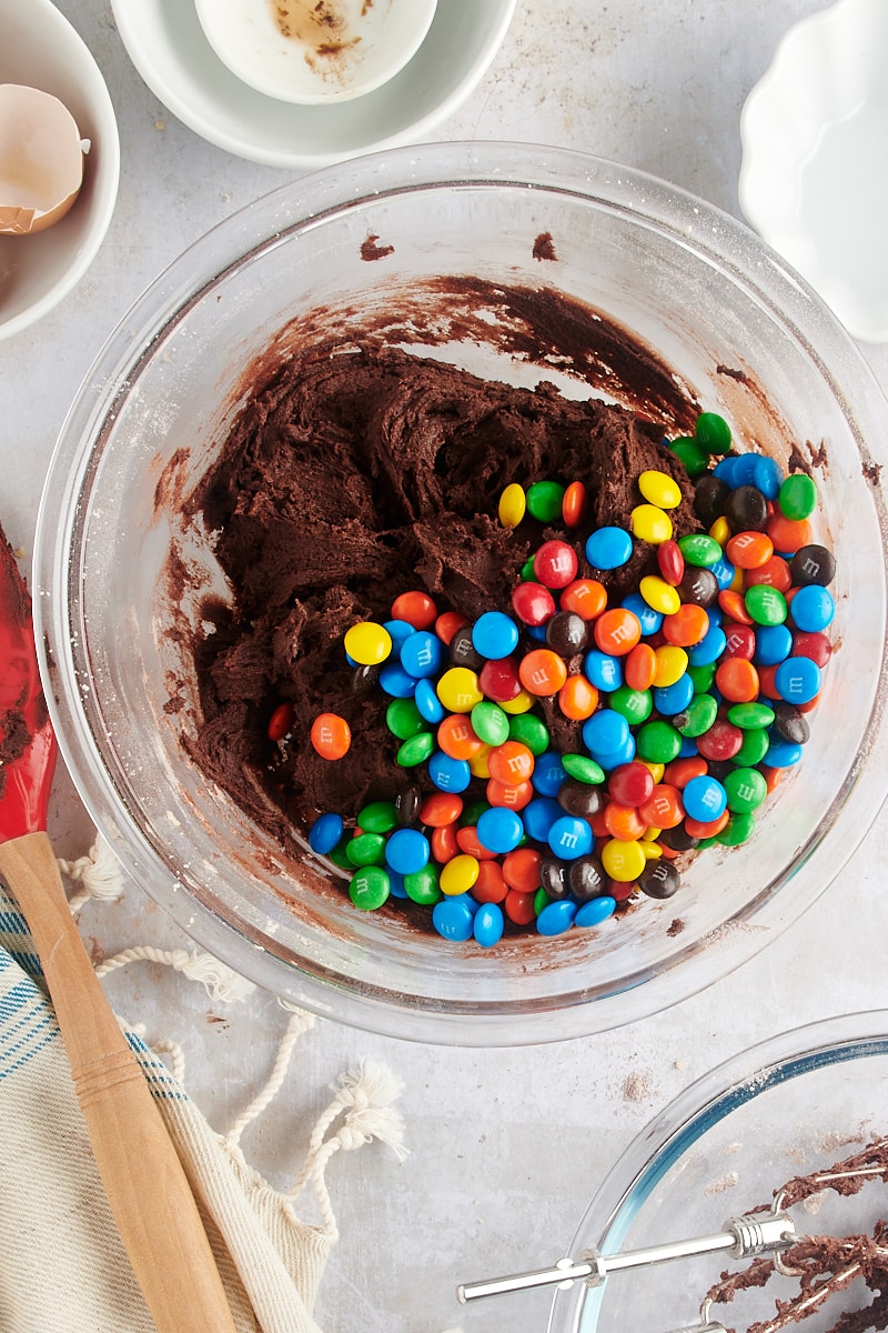 Chocolate M&M Cookies - Bake or Break