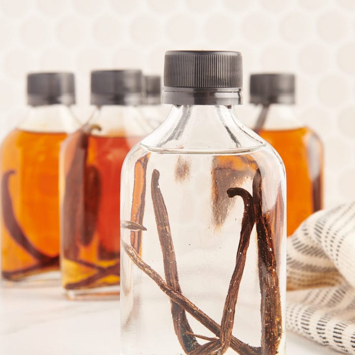 Small Glass Bottles for Homemade Extract