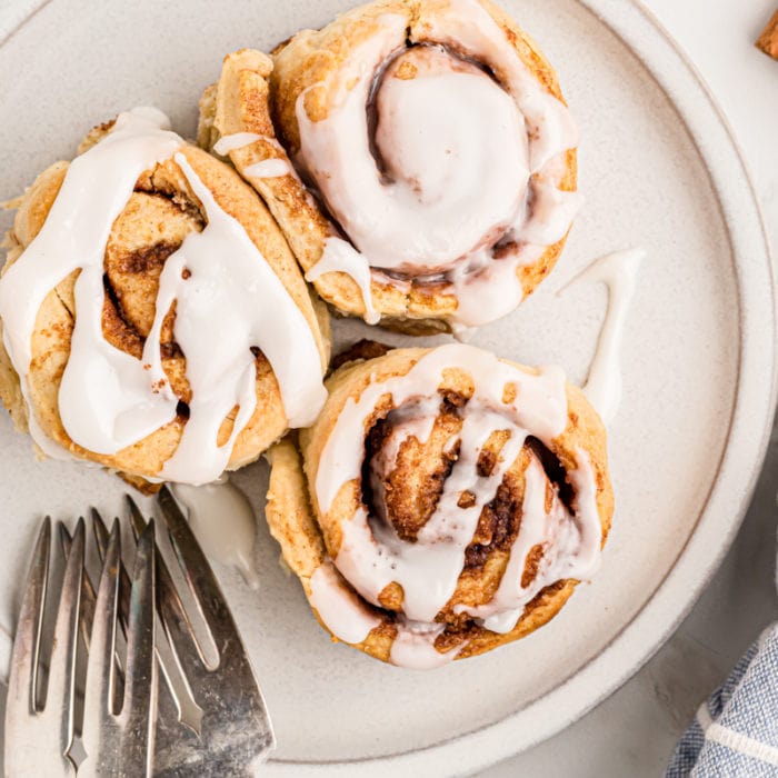 Glazed Cinnamon Bun Scones Recipe Bake or Break