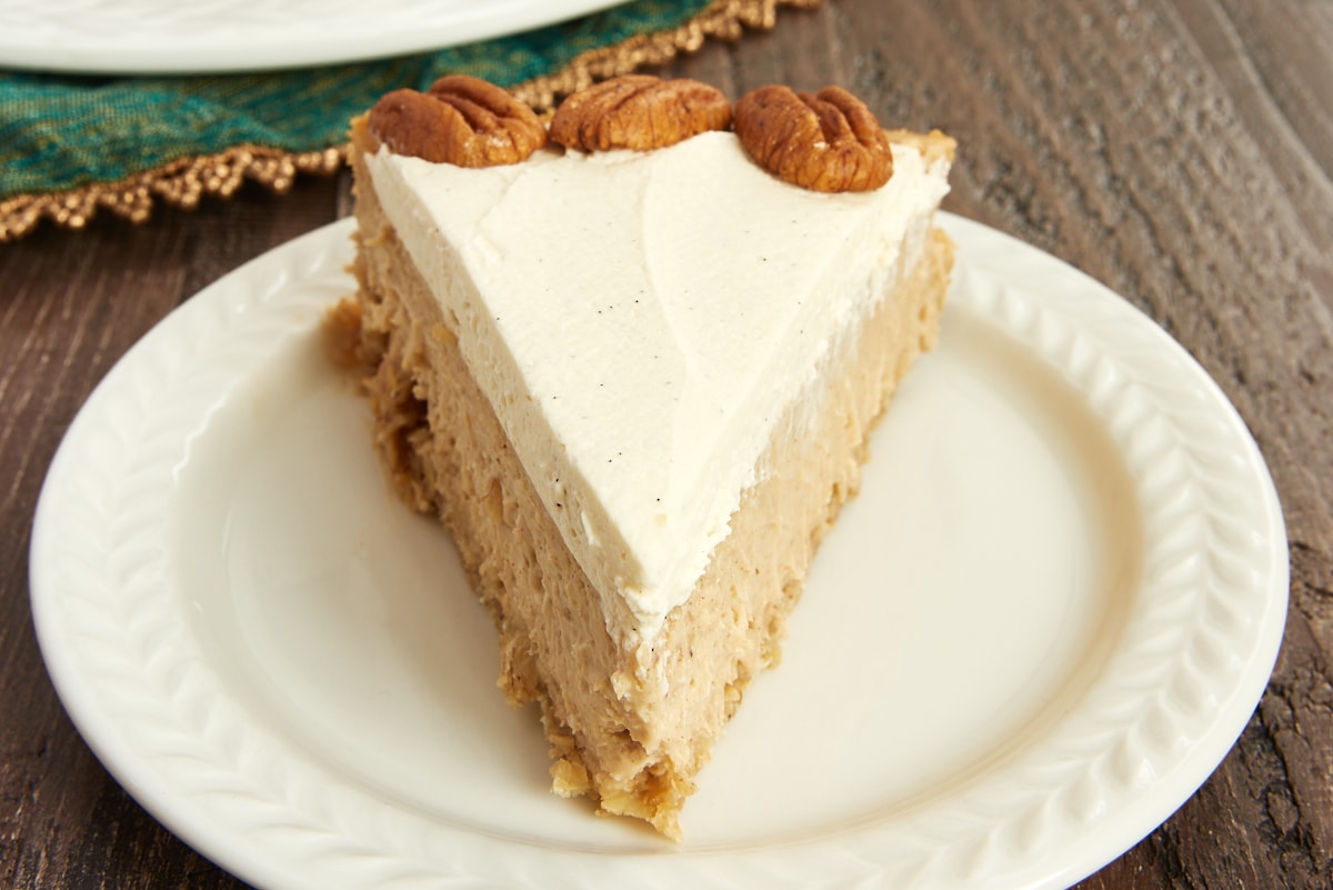 Spiced Cheesecake with Oatmeal Cookie Crust Bake or Break