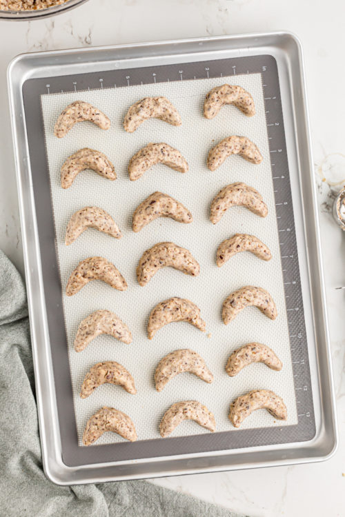 Nutty Hazelnut Crescent Cookies Bake or Break