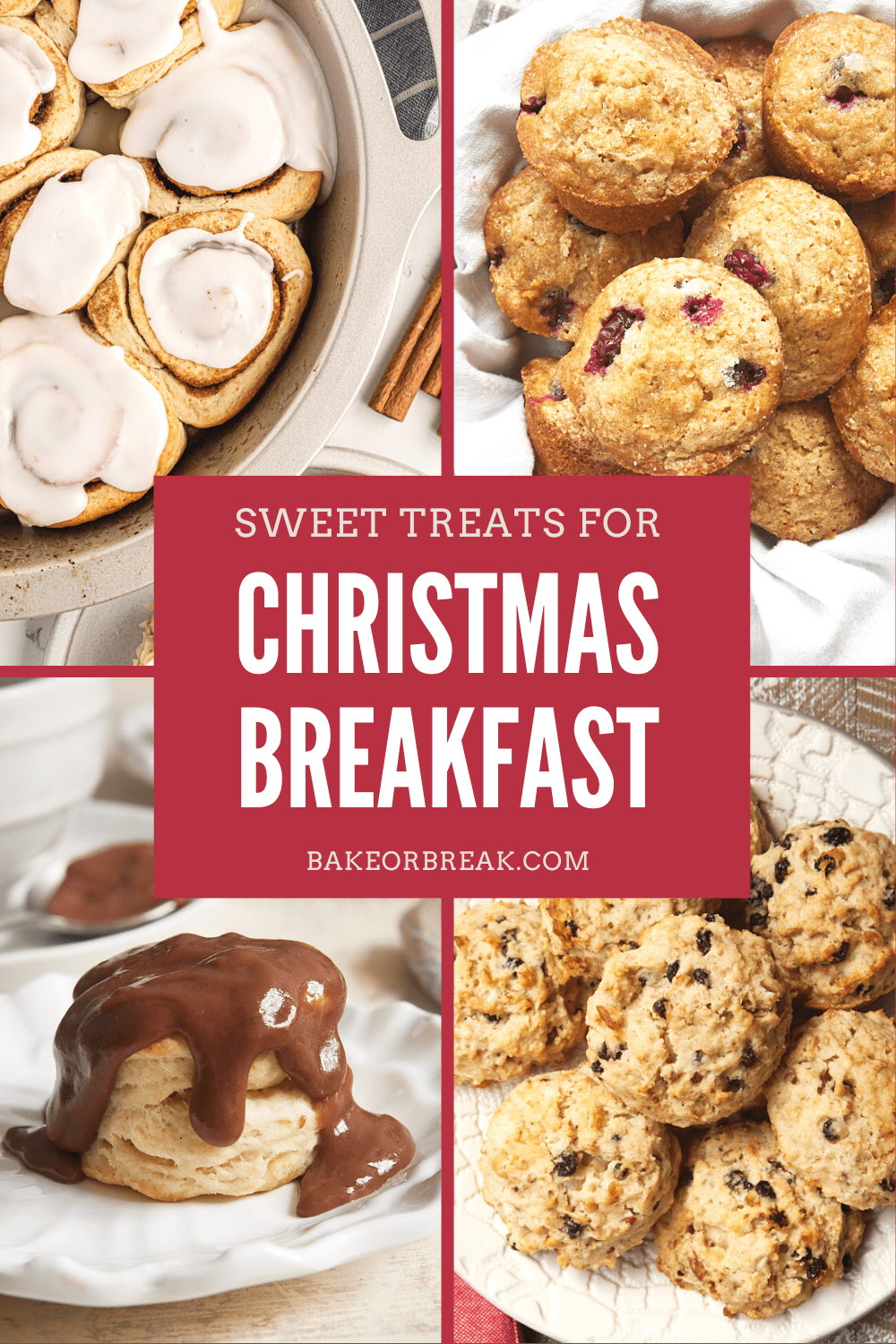 Sweet Treats for Christmas Breakfast bakeorbreak.com