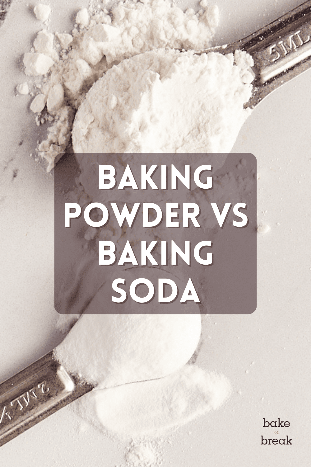 Baking Soda vs. Baking Powder - What's the Difference?