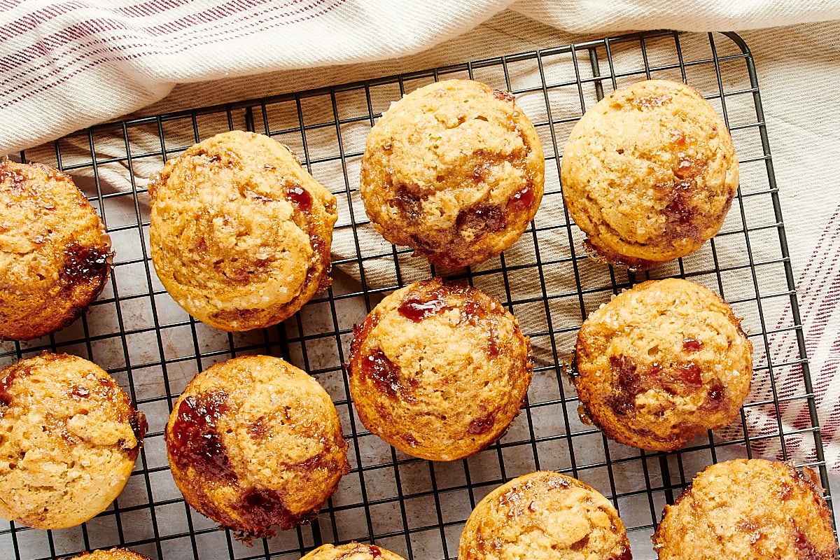 Peanut Butter and Jelly Muffins - Bake or Break