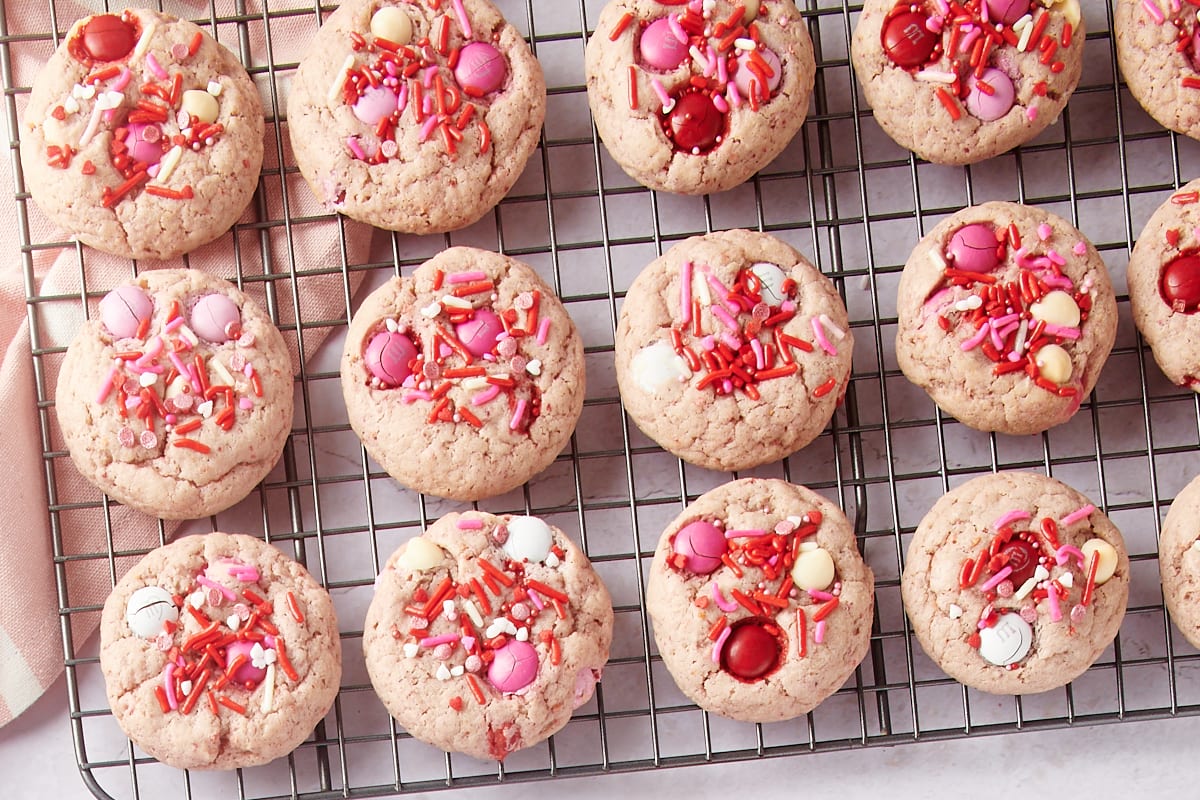Strawberry M&M Cookies Bake or Break