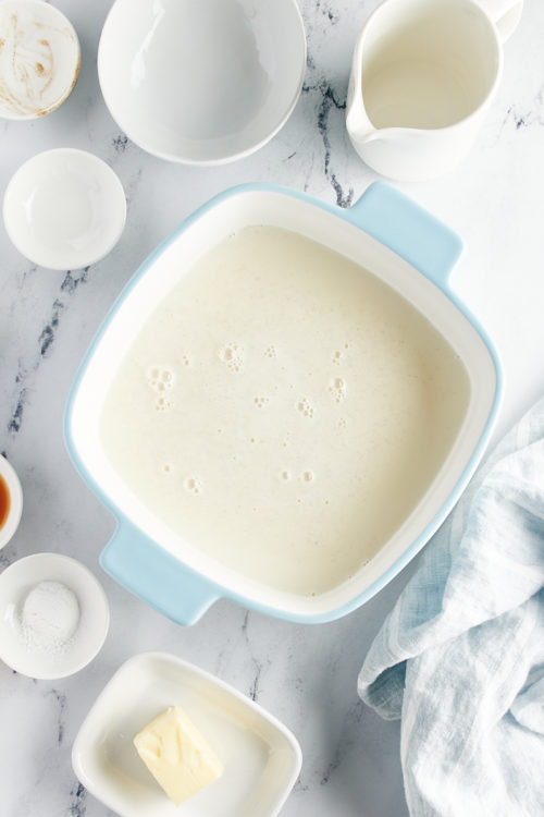 Vanilla Pudding Cake Bake or Break