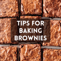 Tips for Baking Brownies bake or break