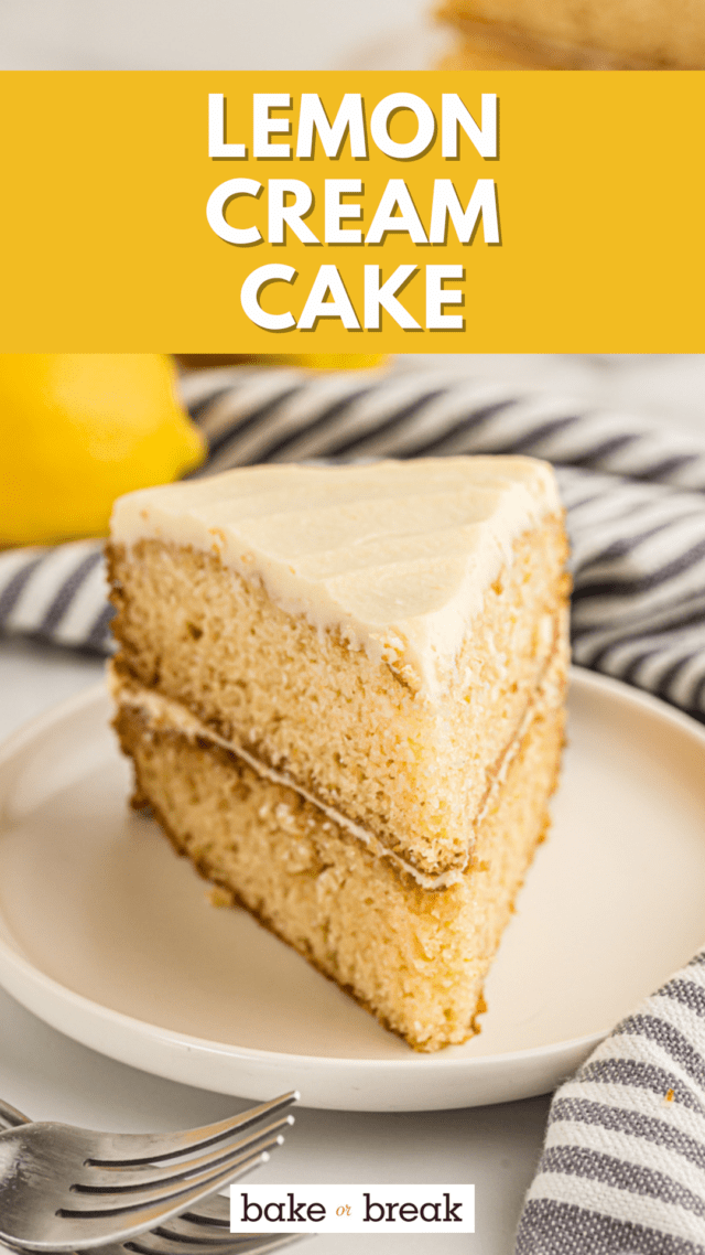 Lemon Cream Cake bake or break