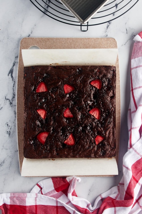 Fudgy Strawberry Brownies | Bake or Break
