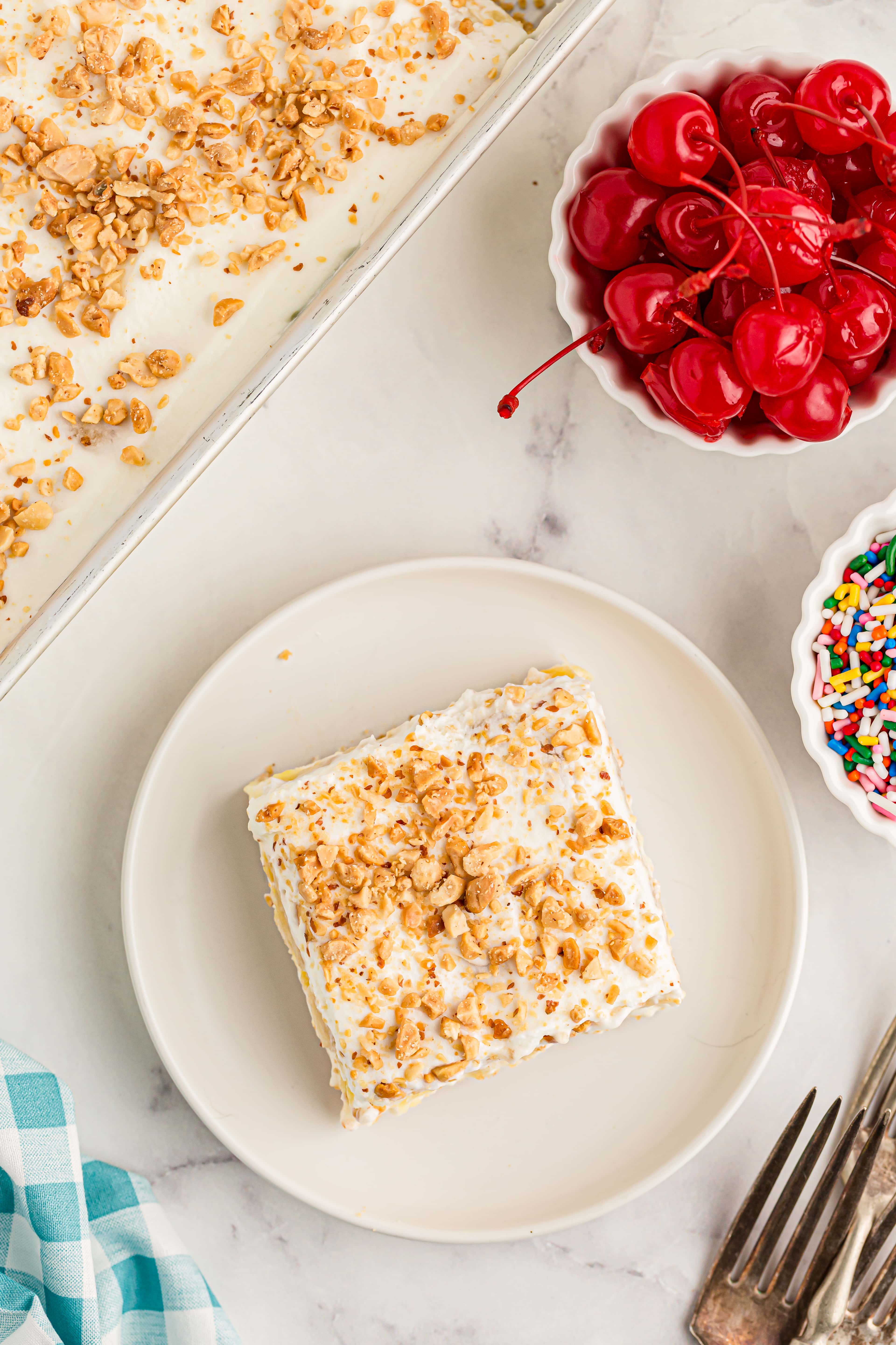 No-Bake Banana Split Cake | Bake or Break