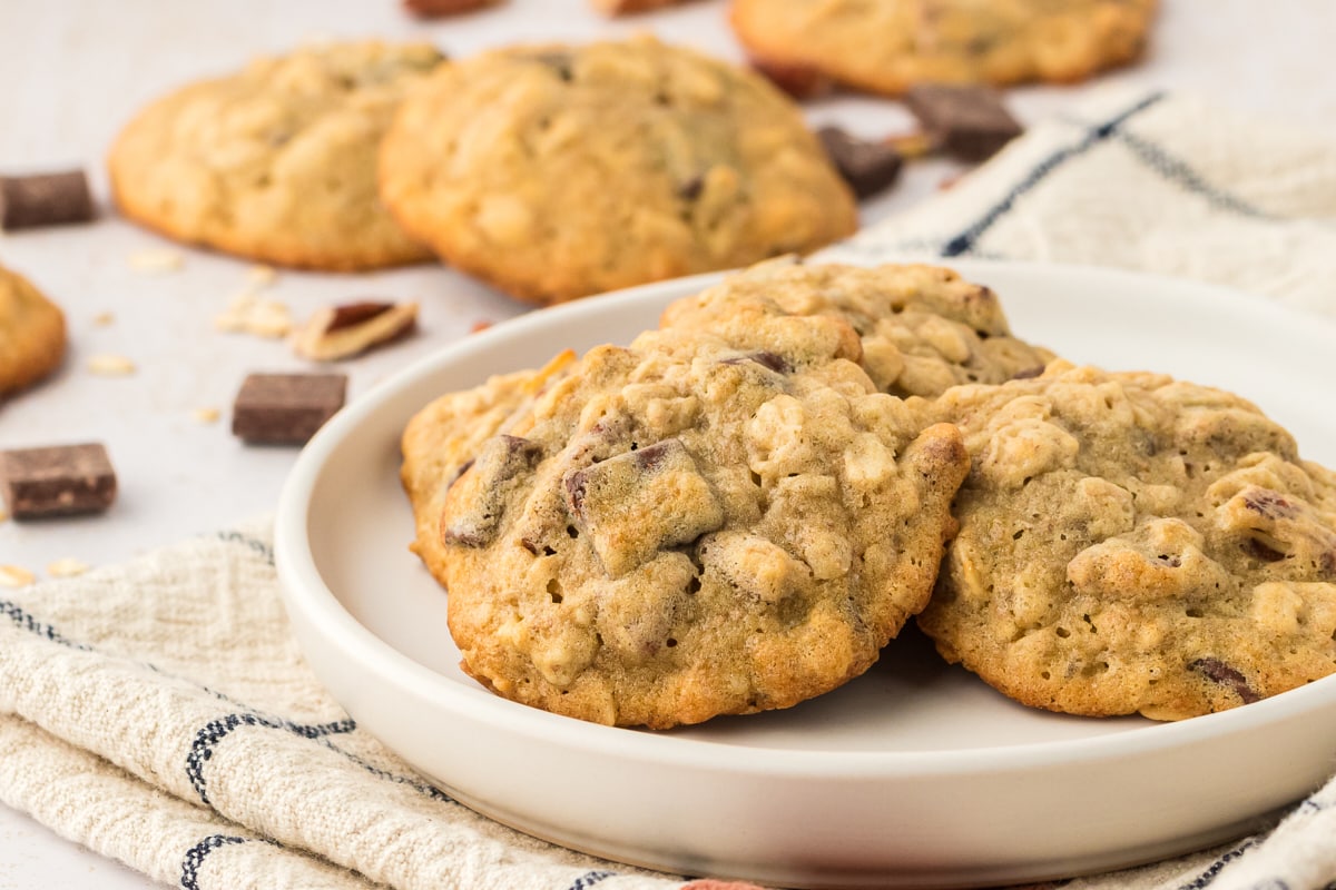 Banana Pecan Chocolate Chunk Cookies | Bake or Break