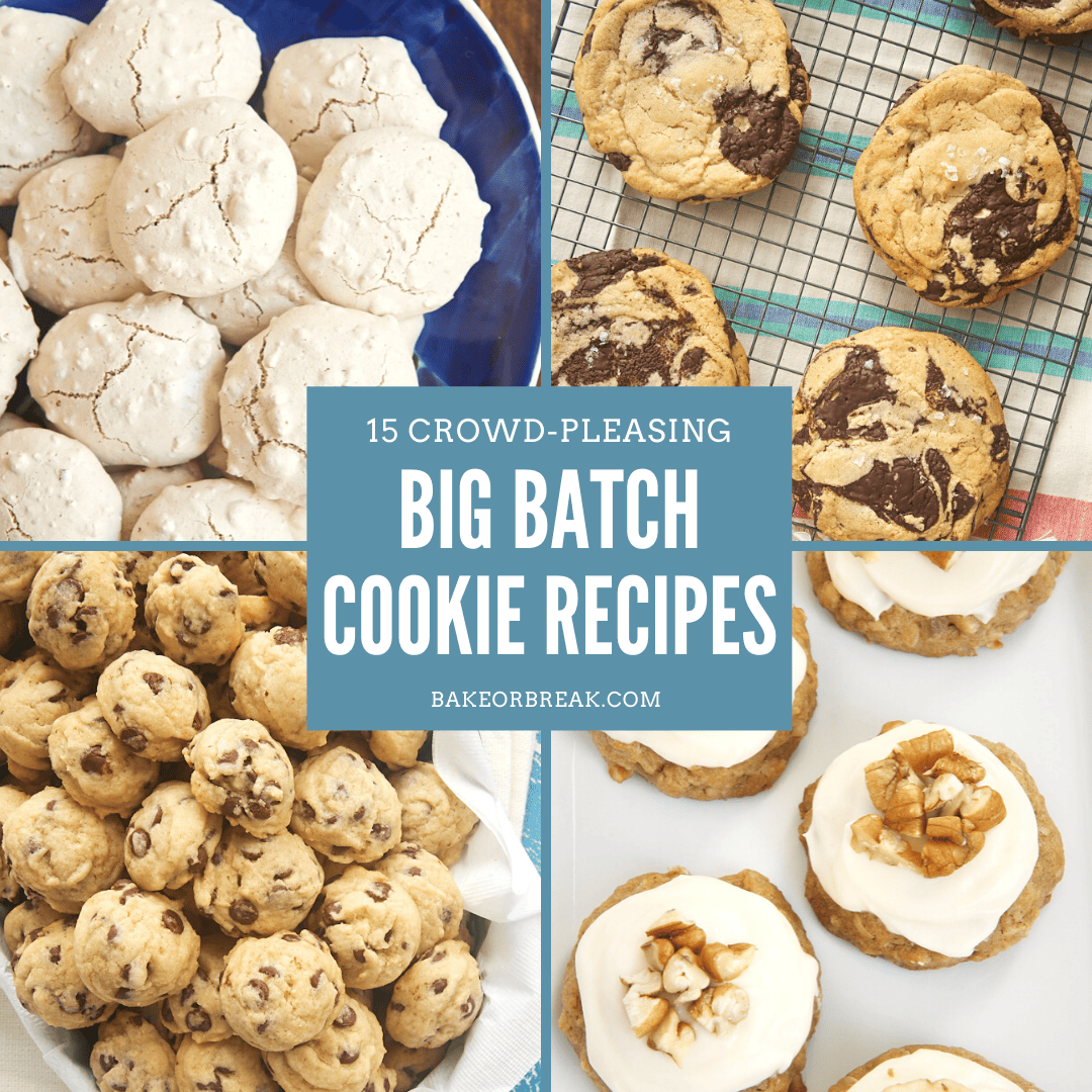 15 big batch cookie recipes bake or break