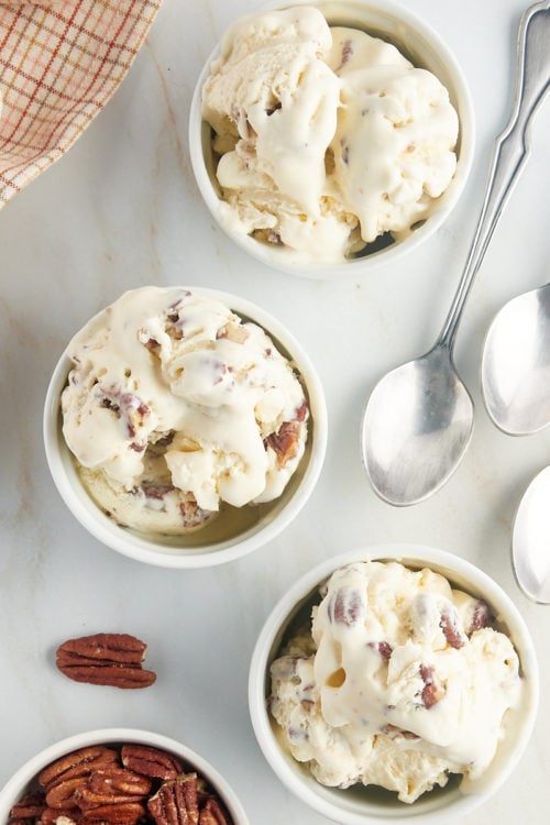 Butter Pecan Ice Cream Bake or Break