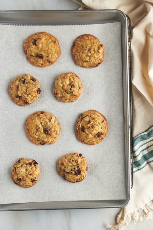 Chewy Chocolate Chunk Pecan Cookies | Bake or Break