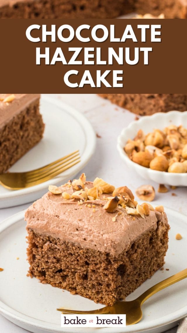 Chocolate Hazelnut Cake bake or break