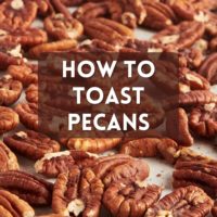 How to Toast Pecans bake or break
