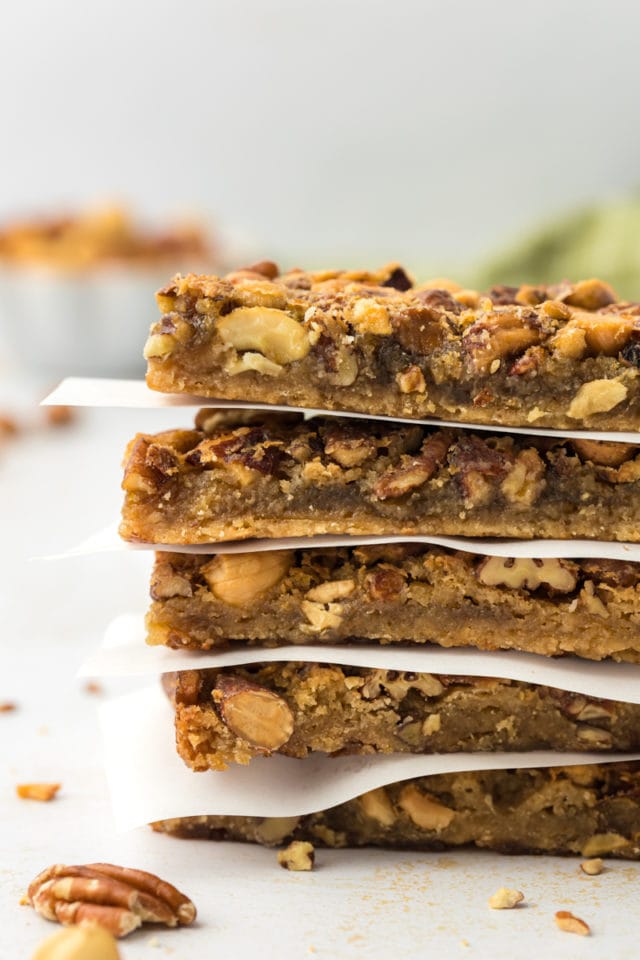 Sweet and Salty Maple Nut Bars Bake or Break